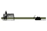 Weston Super Mare by Banksy, 2003, screen print on paper ed. 347/750, sold Feb 2020