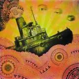 Beau Stanton, Derelict Voyage (Red.Orange), 2020, acrylic and four colour serigraph on wood (HPM) ed. 1/1 HPM