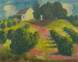 Roland Wakelin, Garden Scene