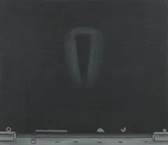 Vision by Dale Hickey, 1991, pastel on paper, sold Jun 2020
