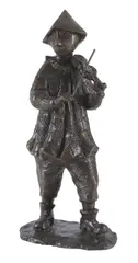 Yosl Bergner, Yossi's Violin, bronze ed. 4/9