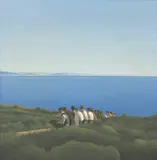 Ross Watson, Off Set, 1988-92, oil on board