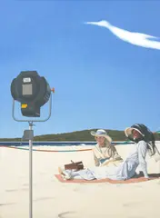 Ross Watson, Actresses, Off Set, 1993, oil on board