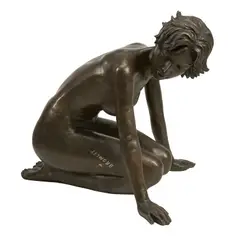 Charlotte by David Bromley, cast bronze, sold Jun 2020