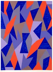 Lesley Dumbrell, Azzuium, 1987, screenprint 1/5