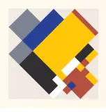 Andrew Christofides, Geometric Variations V, 1991, screenprint P/P 2/4
