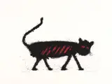 Basil Hadley, Tomcat, 1992, screenprint P/P