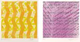 Joe Felber, Diptych for Architecture II, 1992, screenprint P/P 2/4