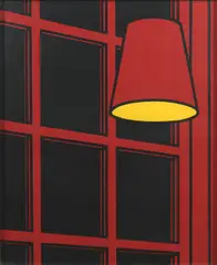 Interior: Night 1970-1 by Patrick Caulfield, screenprint 24/100, sold Apr 2020
