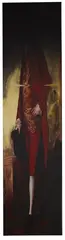 Shaun Gladwell, Anonymous Figure #4... Left Leg Forward, 1998, oil on canvas
