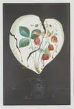 Les Fraises by Salvador Dalí, lithograph, ed. 46/150, sold Feb 2020