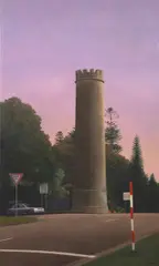 Christopher McVinish, Beacon Tower, 2002, oil on canvas