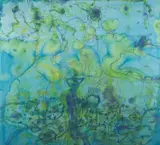 John Olsen, Torres Strait, 2006, watercolour and pastel on paper