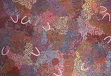 Grandmother's Country by Gabriella Possum Nungurrayi, 2019, synthetic polymer paint on Belgian linen, sold May 2020