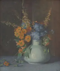 Vida Lahey, Still Life, oil on board