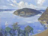 Lionel Lindsay, Lion Island Central Coast NSW
