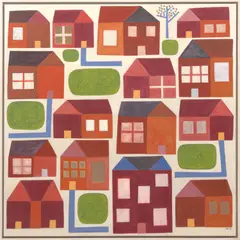 Jill Noble, Home Arrangement, 2005, oil on linen