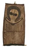 Lily Karadada, Wandjina, c.1988, natural earth pigments on bark