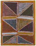 Jean Baptiste Apuatimi, Untitled, acrylic and natural earth pigments on paper