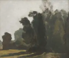 Max Meldrum, Le Pres de Champagne, c.1910, oil on canvas
