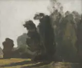 Max Meldrum, Le Pres de Champagne, c.1910, oil on canvas