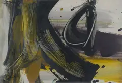 Peter Upward, Abstract, 1959, mixed media on card