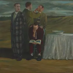 Graeme Drendel, The Therapists, 1998, oil on linen