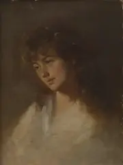 Portrait of Louisa Ann Wilkinson by Tudor St George Tucker, c.1884, oil on canvas, sold Nov 2019