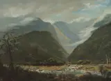 Isaac Whitehead, Milford Sound, 1878, oil on canvas