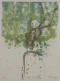 John Olsen, Frog Diving, 1988, lithograph 5/75