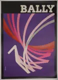 Jacques Auriac, Bally Kinetic, 1981, original lithographic poster