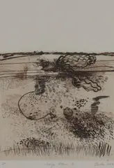 Philip Hunter, Larger Plain 3, etching S/P