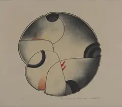 Jock Clutterbuck, Untitled, 1986, etching A/P