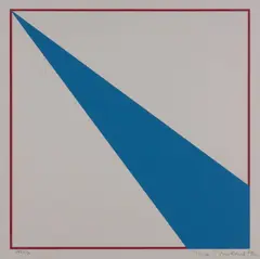 Erich Buchholz, AKKA, 1966/1971, screenprint 78/100