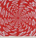 Sara Hughes, Scales of Economy 1, 2008, screenprint 6/20