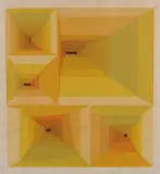 Dora Chapman, Passages to Nowhere, 1969, screenprint 5/22