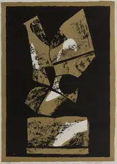 Franz Kempf, Abstract, 1969, screenprint 126/160