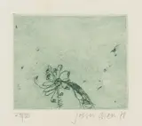 John Olsen, (Spring in the Valley), 1978, etching 23/50
