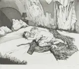 Paula Rego, Mist IV, 1996, etching and aquatint 16/30