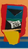 Alun Leach-Jones, Untitled, screenprint 35/55