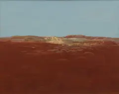 Ray Crooke, West Australian Landscape, c.1970, oil on canvas on composition board