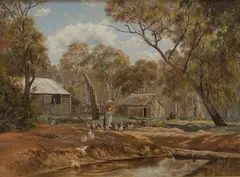 James Alfred Turner, Breakfast Time, 1889, oil on canvas