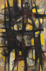 Robert Grieve, Dawn Music, 1981, oil on canvas laid on masonite