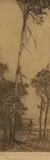 Jessie Traill, Ribbons in the Wind, Mallacoota West, 1923, etching ed. 19/30
