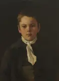 Florence Fuller, Portrait of a Boy, 1888, oil on canvas