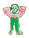 Mirka Mora, Angel, two-sided hand painted soft sculpture