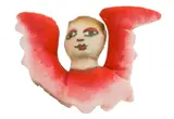 Mirka Mora, Angel, hand painted soft sculpture