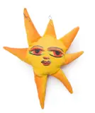 Mirka Mora, Sun, hand painted soft sculpture