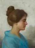 Janet Agnes Cumbrae Stewart, Portrait of Madeleine Arras