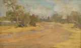 Dora Serle, Towards Brighton, oil on canvas